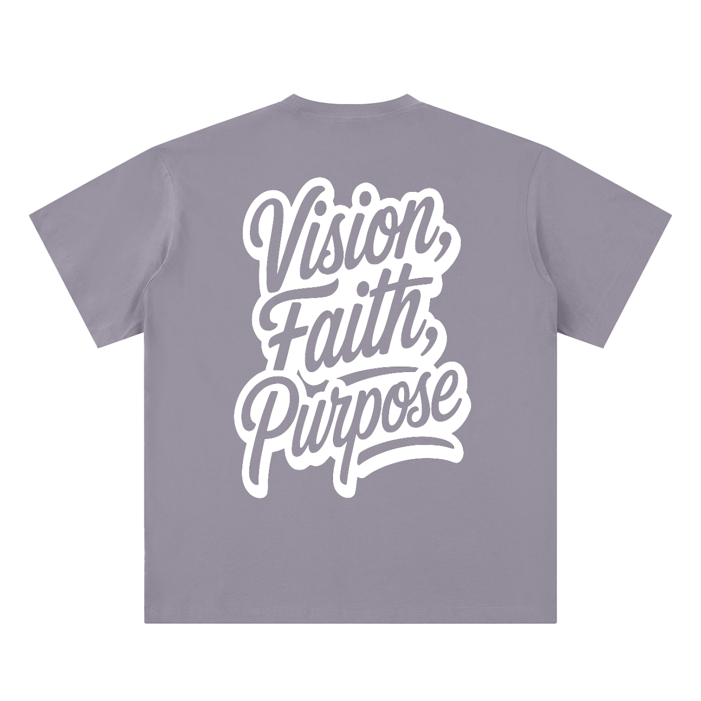 Vision, Faith, Purpose Unisex Sueded Cotton T-Shirt