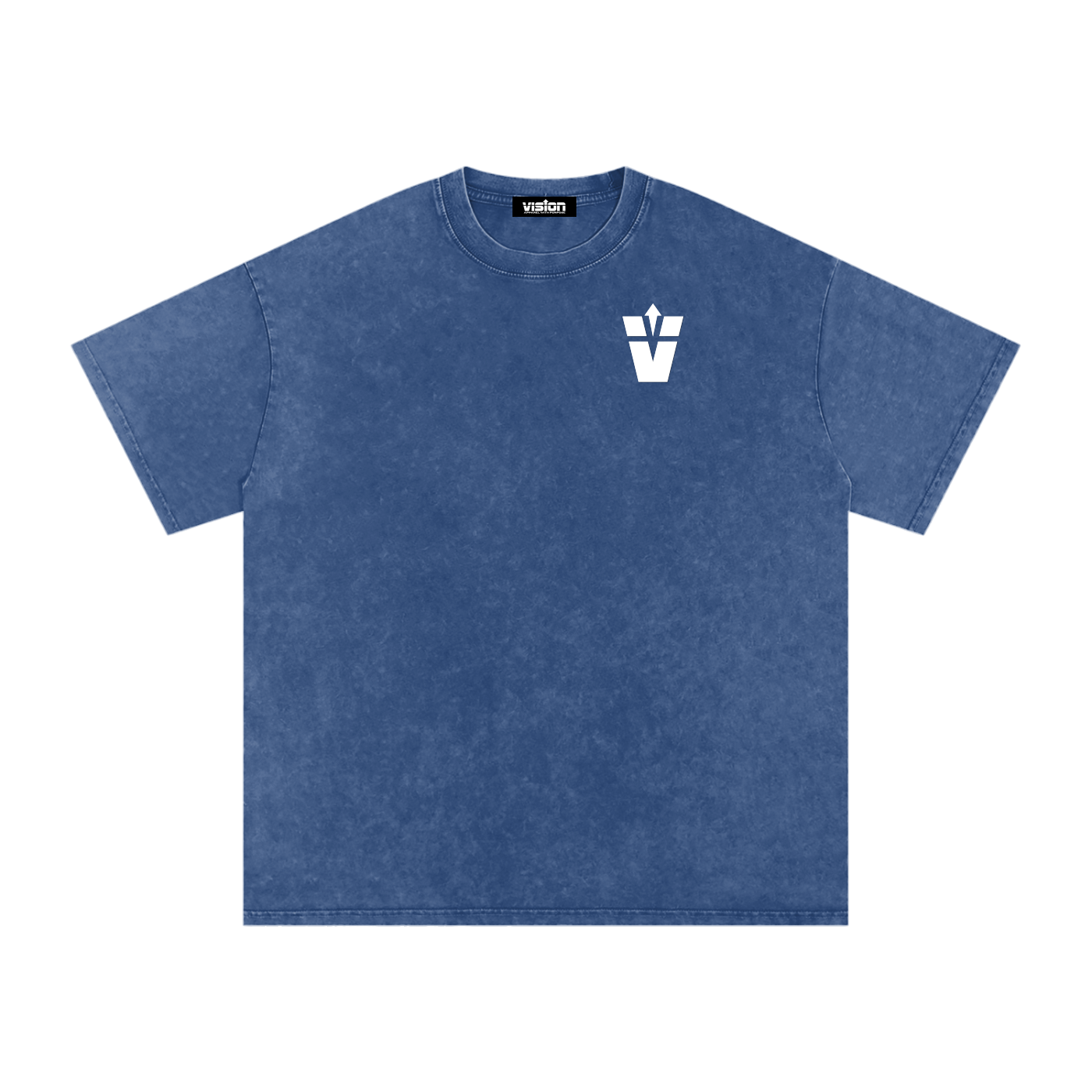 Vision Up Apparel Acid Wash Oversize T-Shirt - 250 GSM