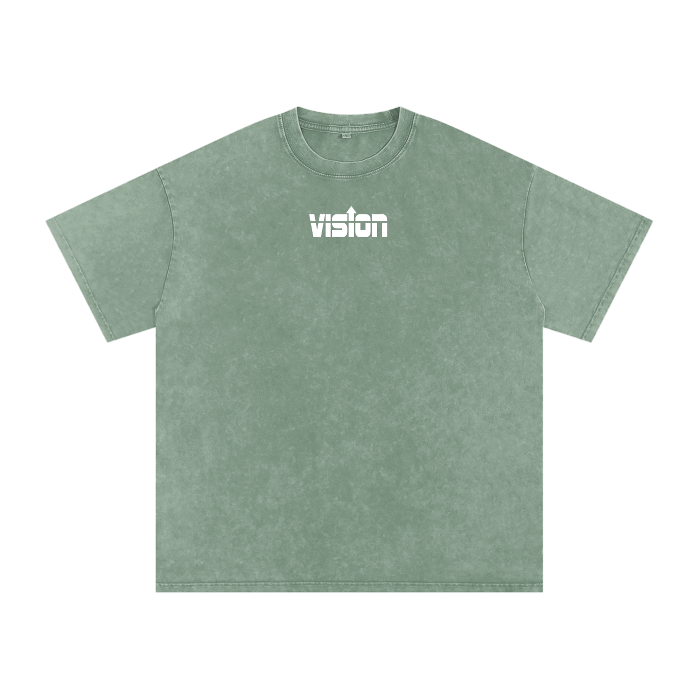 Faith over Fear Acid Wash Oversize T-Shirt - 250 GSM