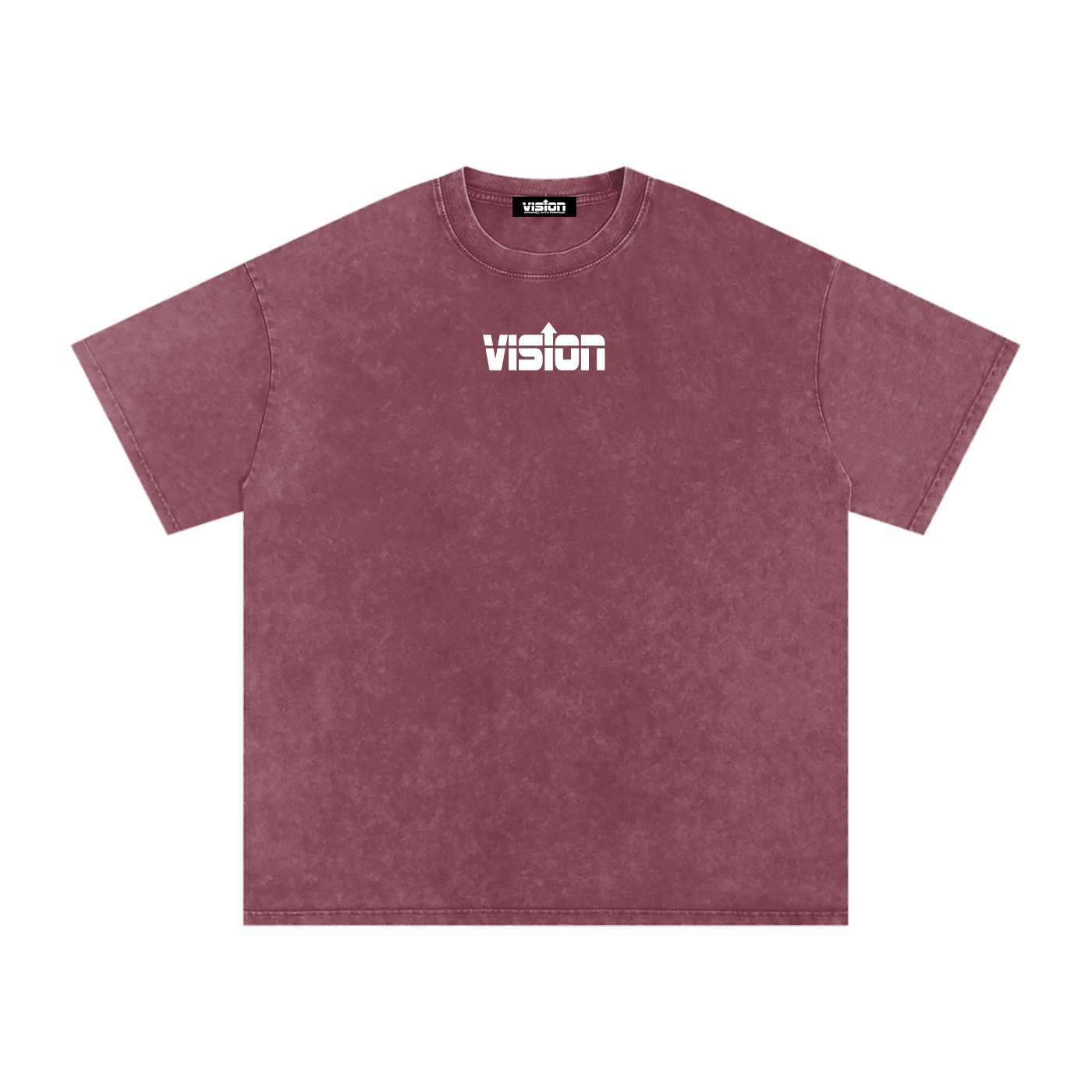 Faith over Fear Acid Wash Oversize T-Shirt - 250 GSM