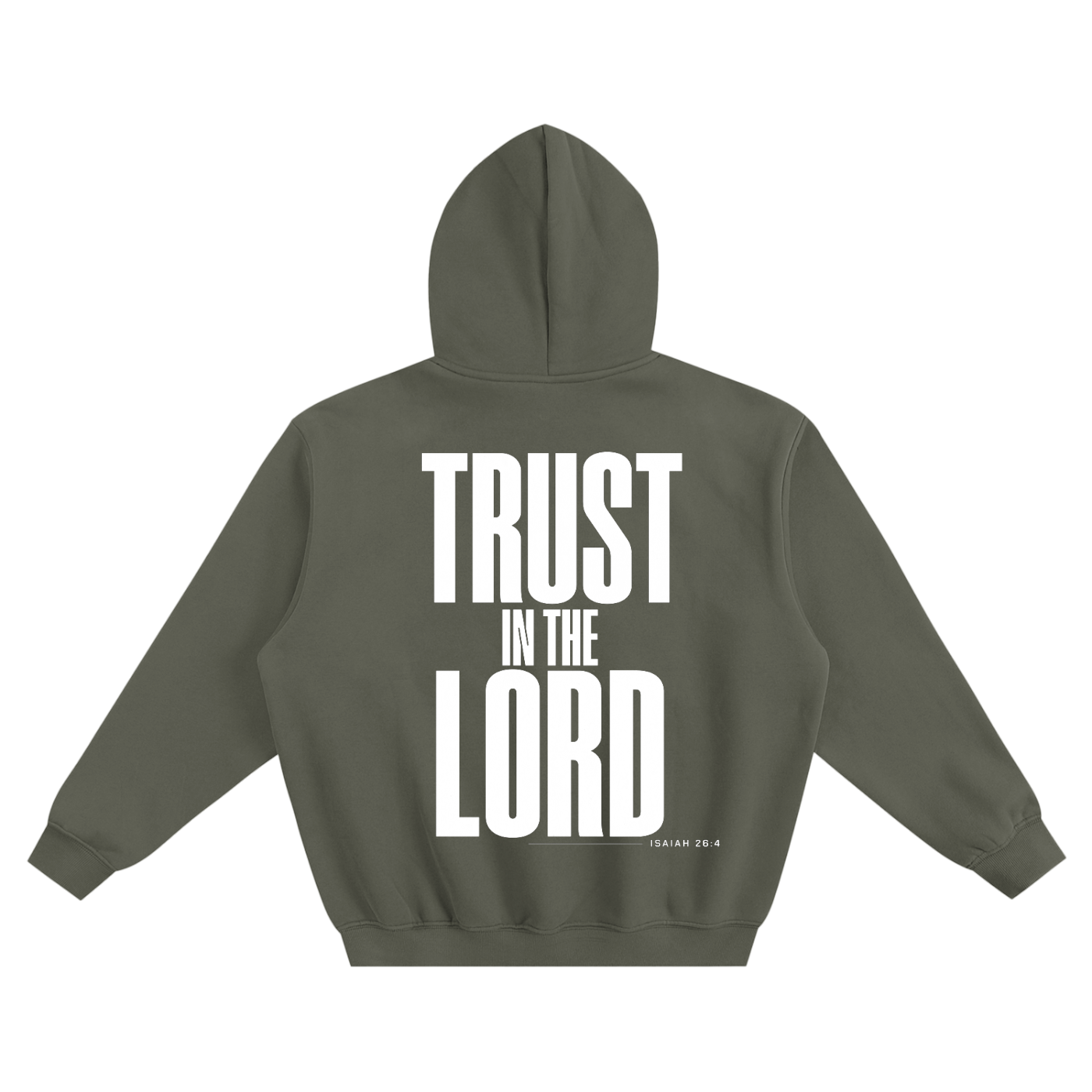 Trust in the Lord Fleeced Boxy Hoodie