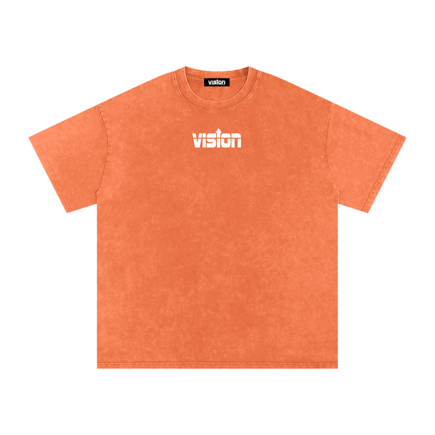 Faith over Fear Acid Wash Oversize T-Shirt - 250 GSM