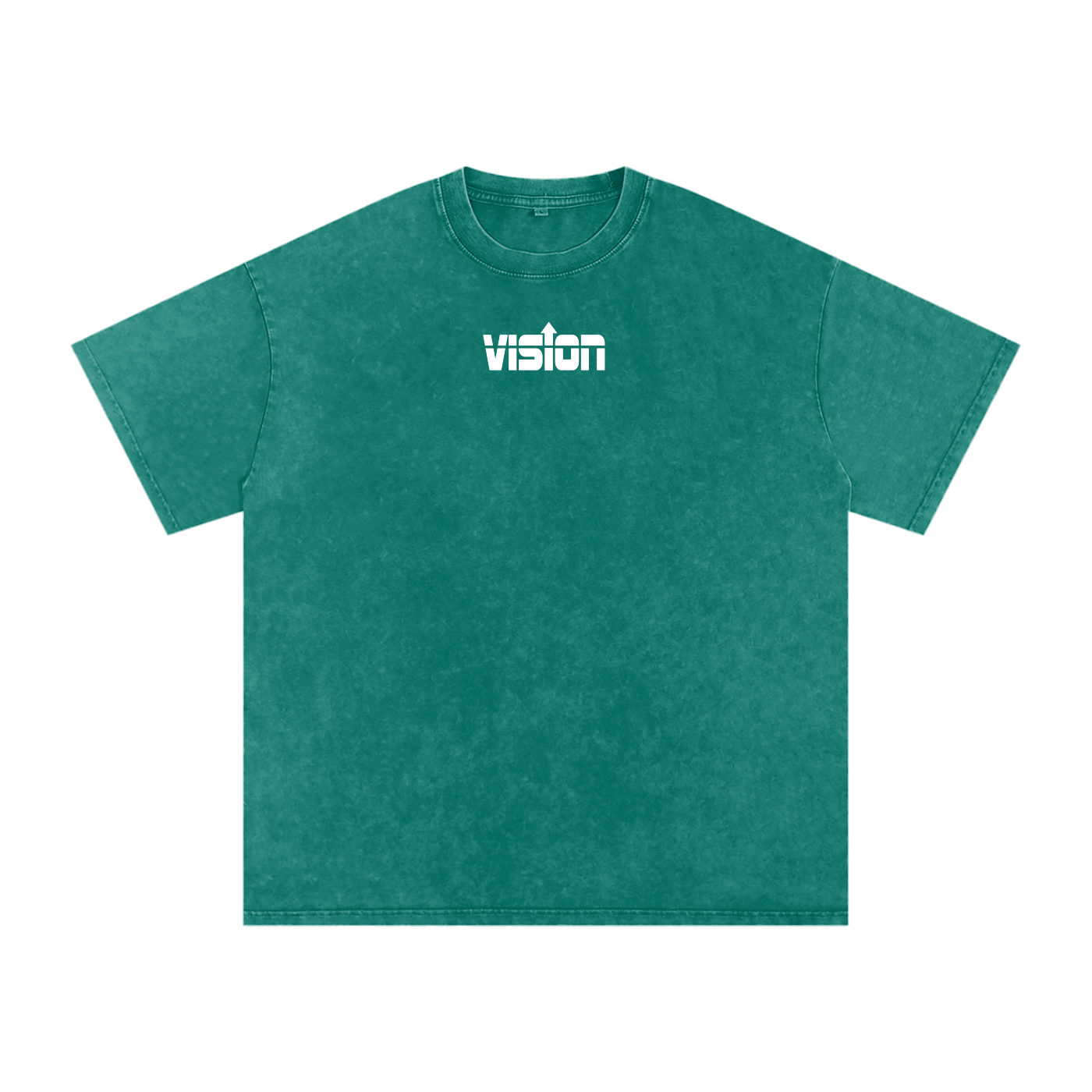 Faith over Fear Acid Wash Oversize T-Shirt - 250 GSM
