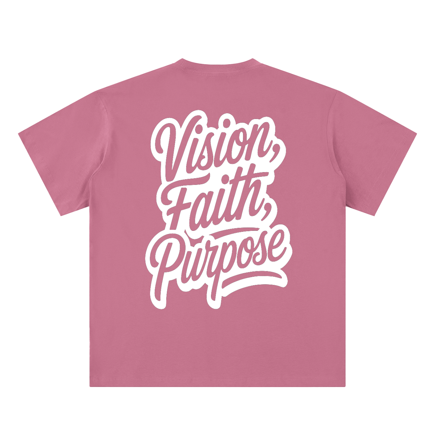 Vision, Faith, Purpose Unisex Sueded Cotton T-Shirt