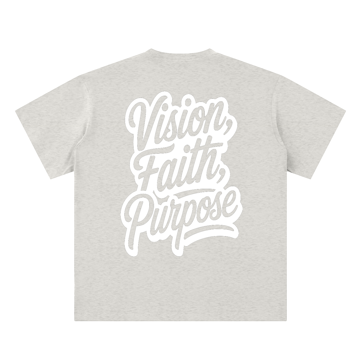 Vision, Faith, Purpose Unisex Sueded Cotton T-Shirt