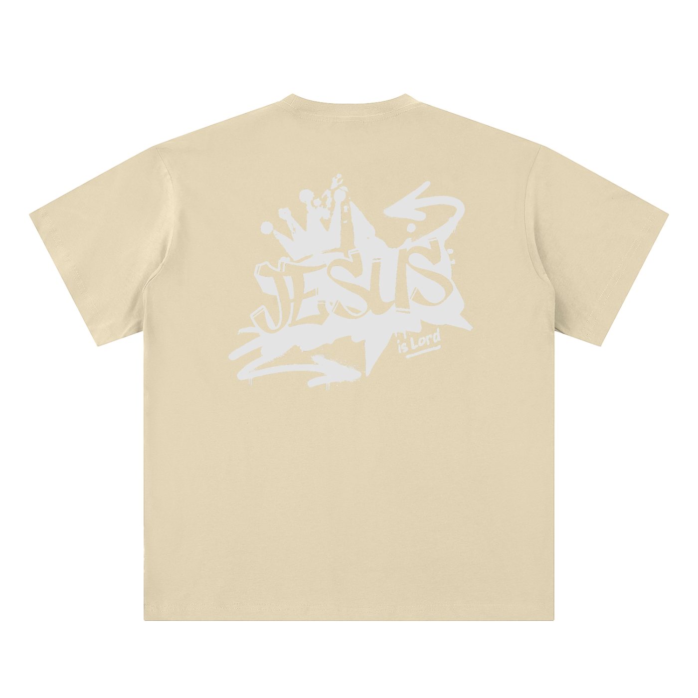 Jesus is Lord Sueded Cotton T-shirt