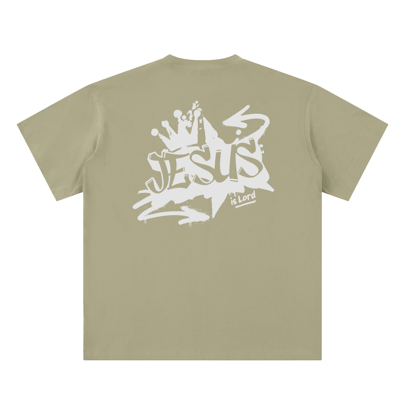 Jesus is Lord Sueded Cotton T-shirt