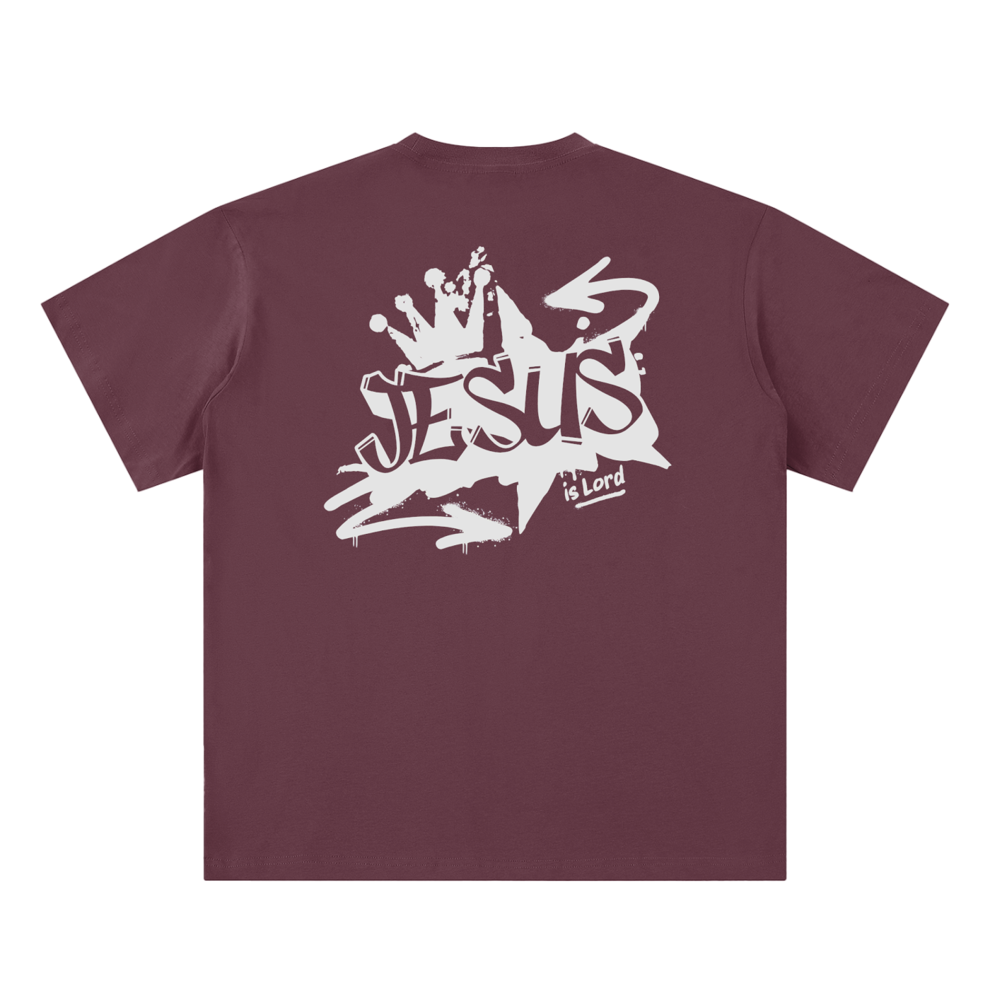 Jesus is Lord Sueded Cotton T-shirt