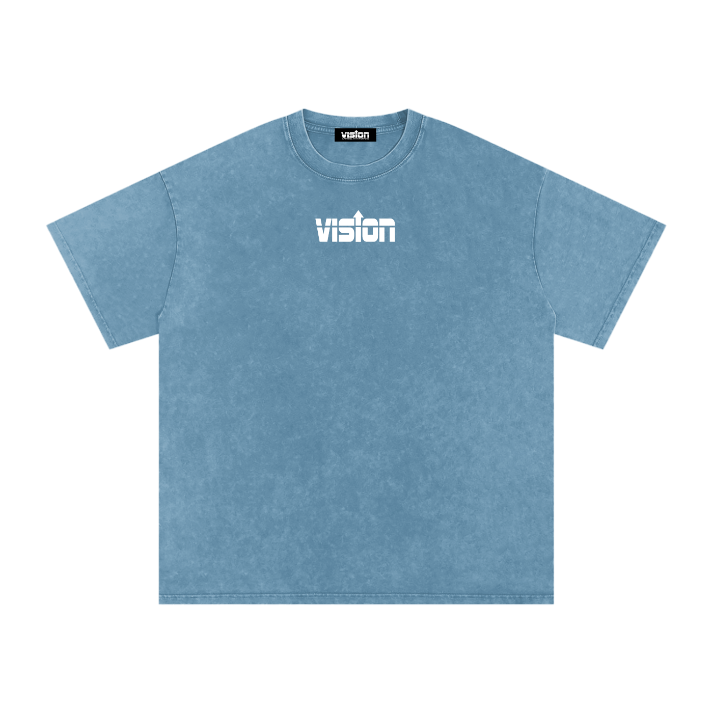 Faith over Fear Acid Wash Oversize T-Shirt - 250 GSM