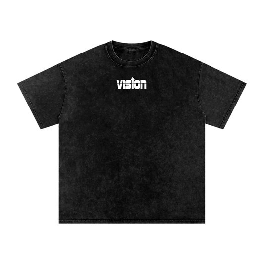 Jesus is Lord Acid Wash Oversize T-Shirt - 250 GSM
