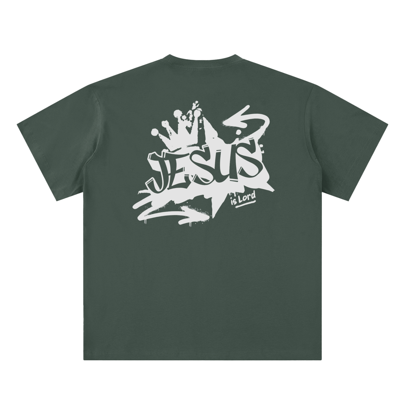 Jesus is Lord Sueded Cotton T-shirt