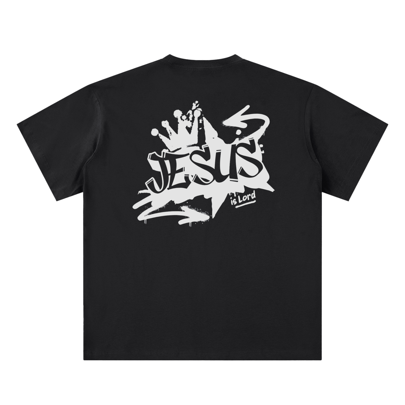 Jesus is Lord Sueded Cotton T-shirt