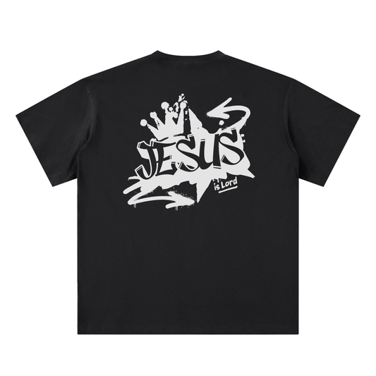 Jesus is Lord Sueded Cotton T-shirt