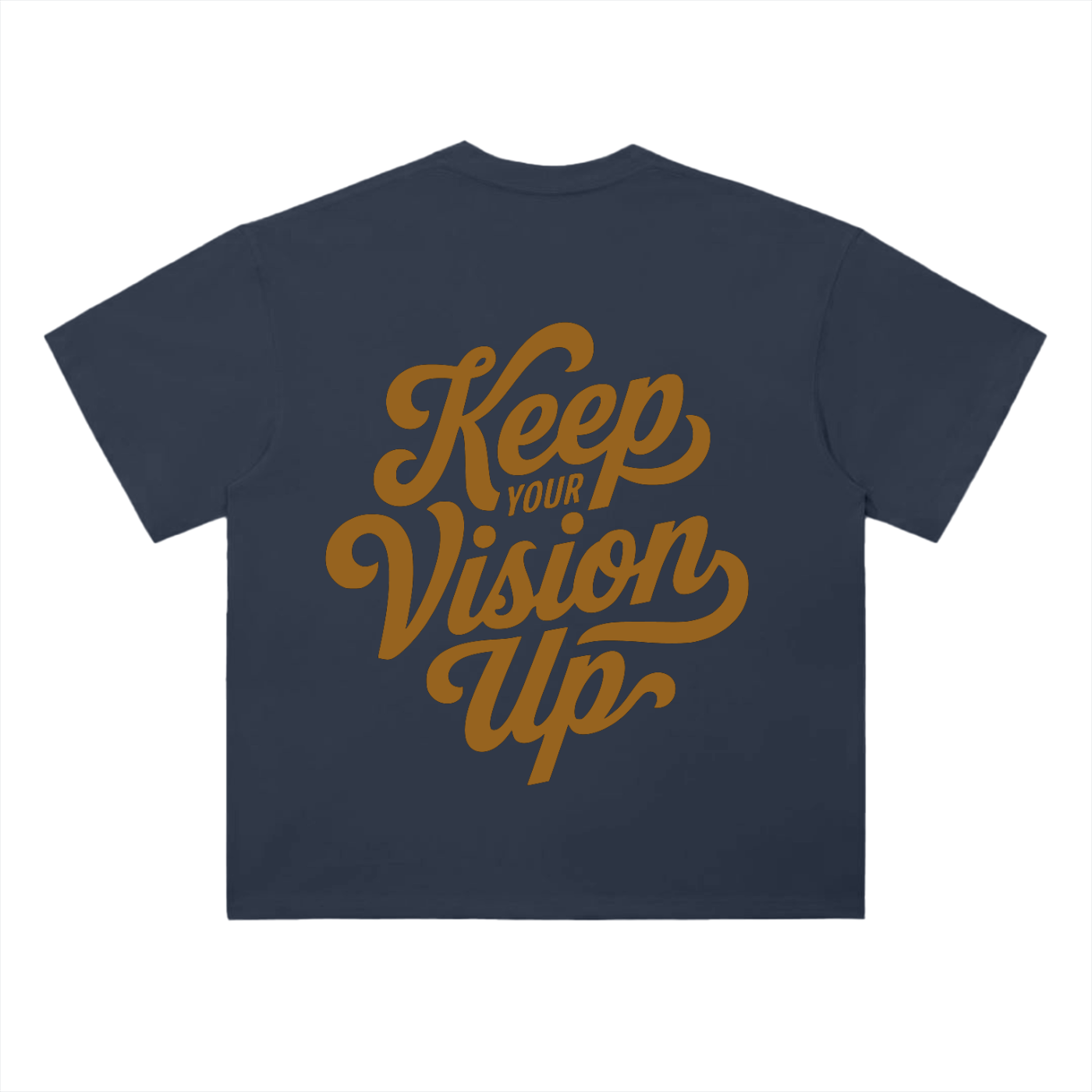 Keep your Vision Up Heavyweight Drop Shoulder Cotton T-Shirt