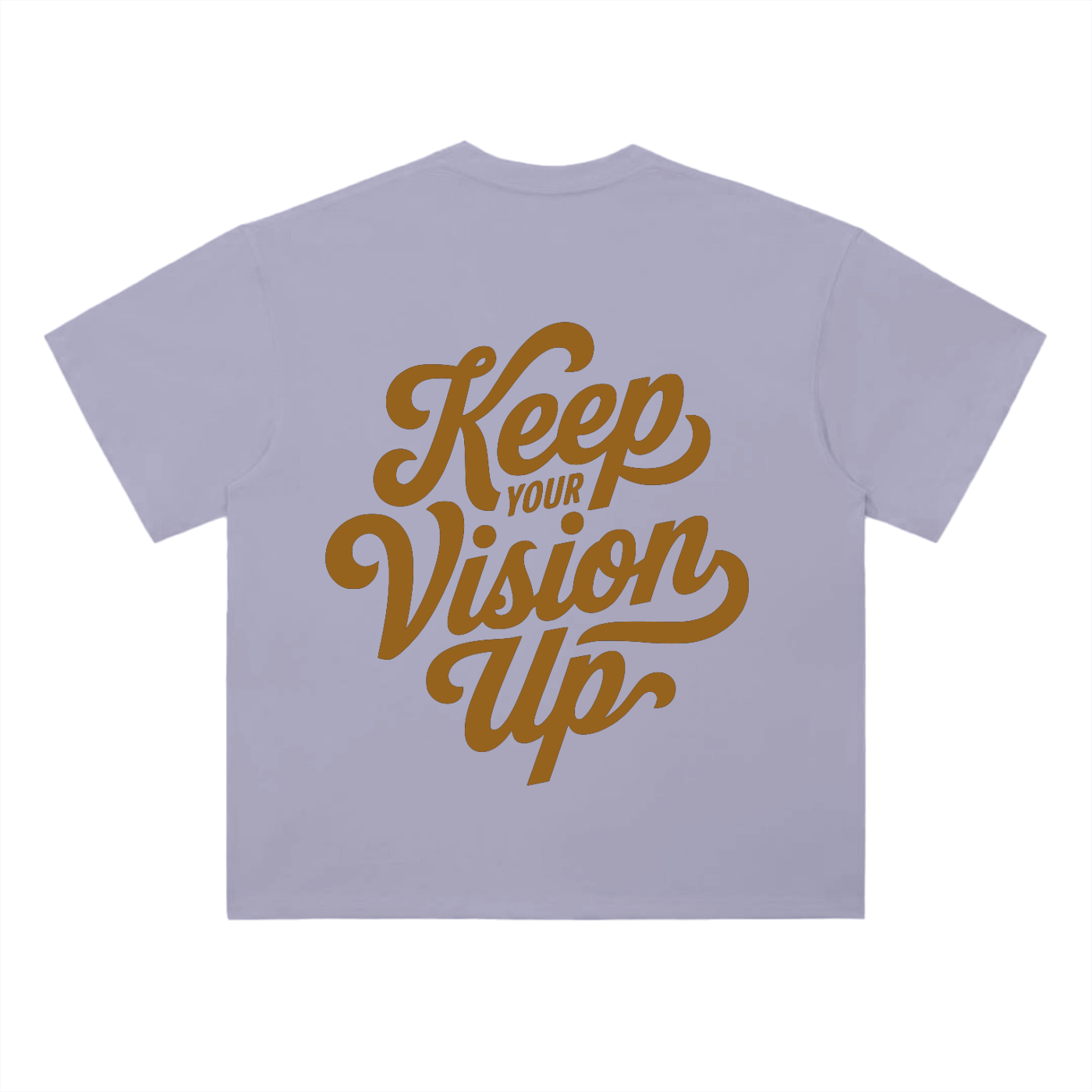 Keep your Vision Up Heavyweight Drop Shoulder Cotton T-Shirt