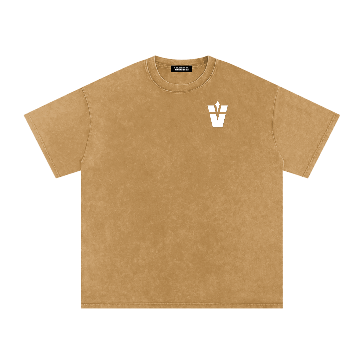 Vision Up Apparel Acid Wash Oversize T-Shirt - 250 GSM