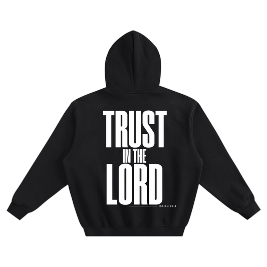 Trust in the Lord Fleeced Boxy Hoodie