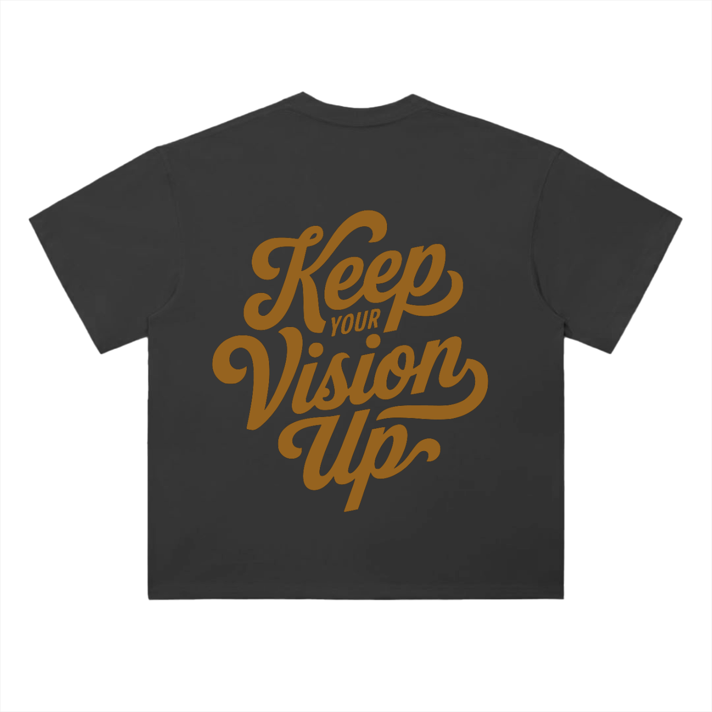 Keep your Vision Up Heavyweight Drop Shoulder Cotton T-Shirt
