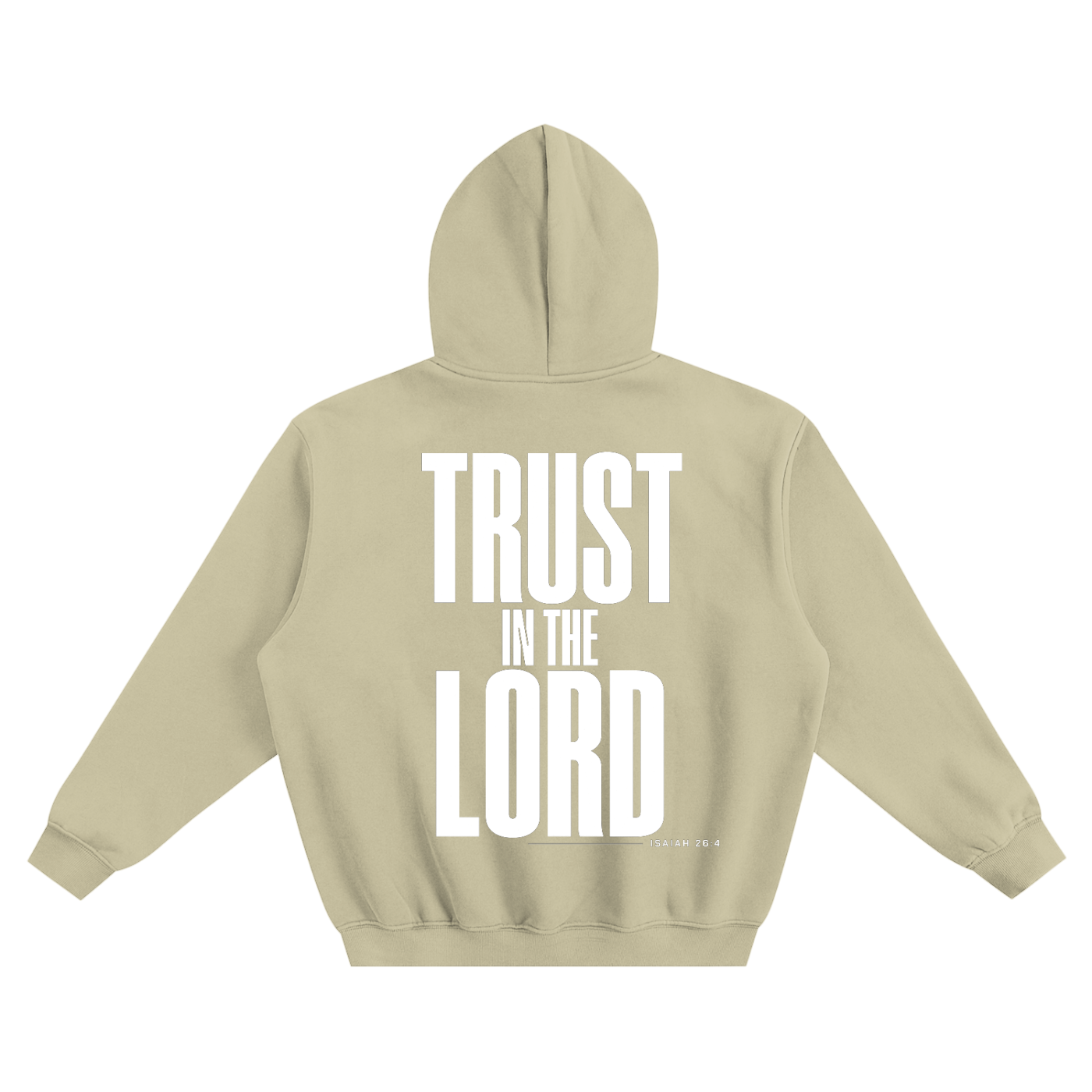 Trust in the Lord Fleeced Boxy Hoodie