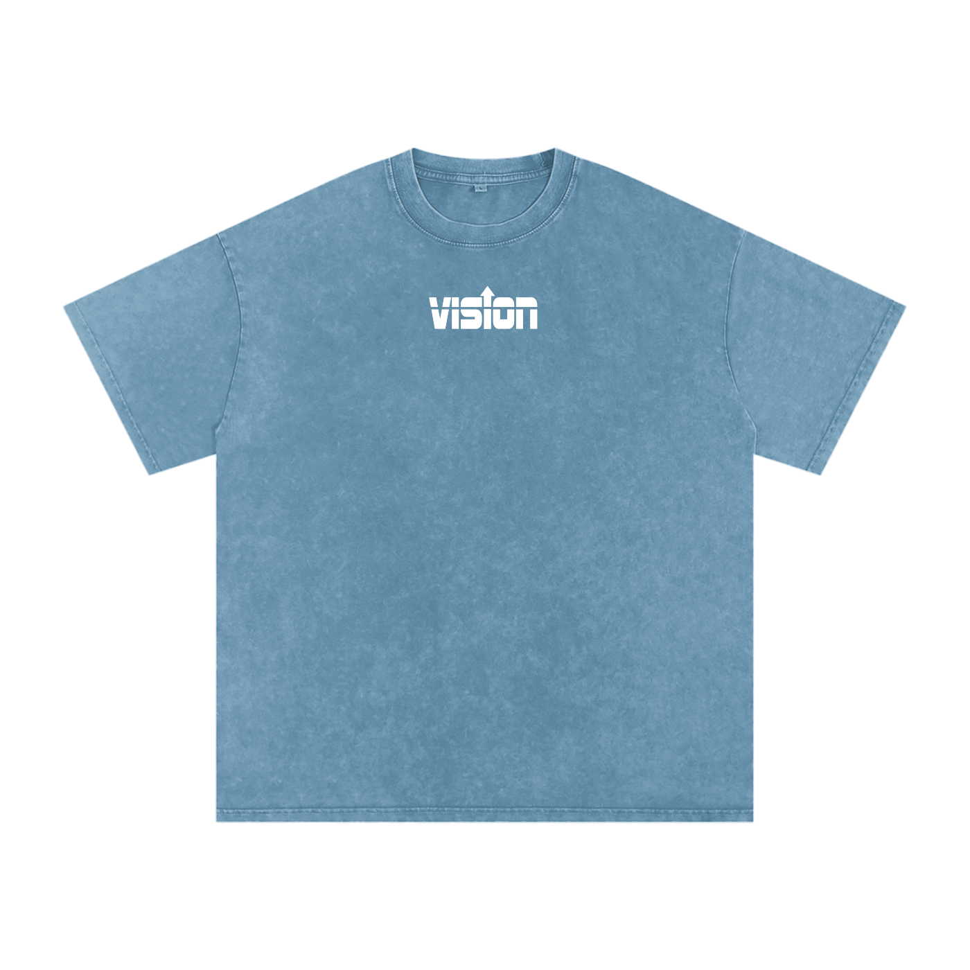 Faith over Fear Acid Wash Oversize T-Shirt - 250 GSM